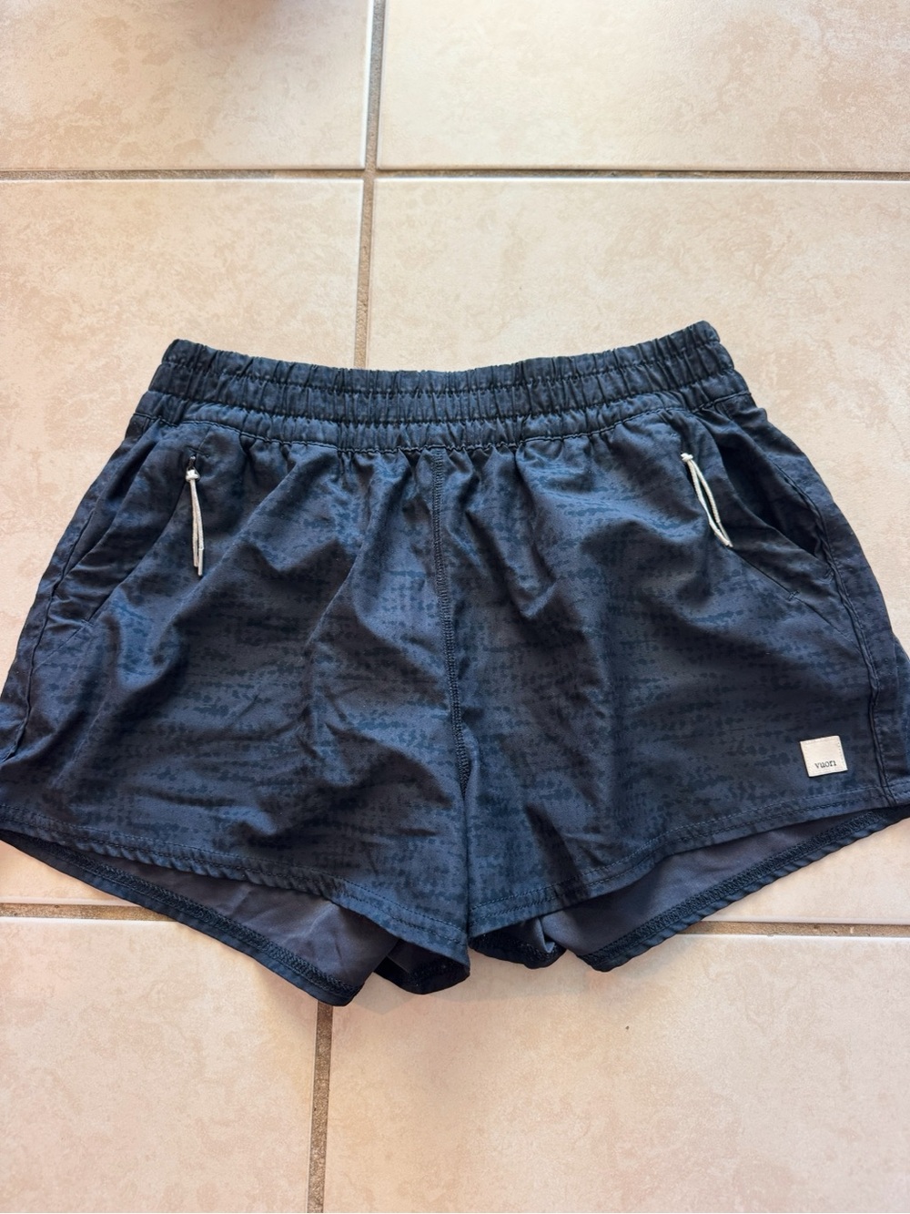 Vuori Black / Grey Athletic Shorts